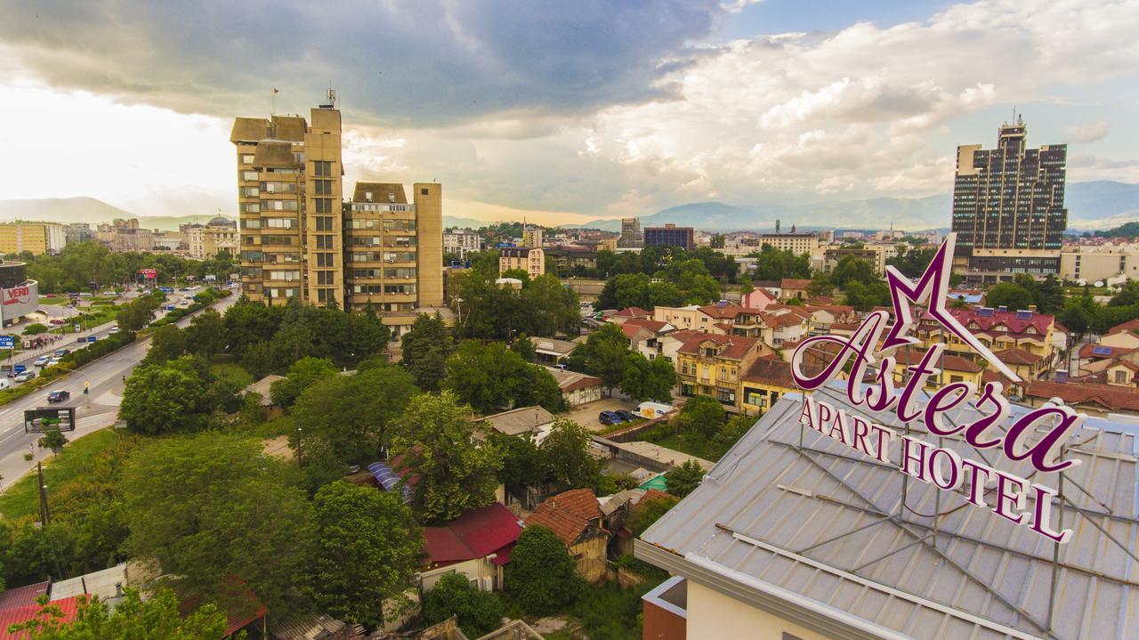 แอสเตรา อพาร์ต โฮเต็ล Hotel สโกเปีย ภายนอก รูปภาพ